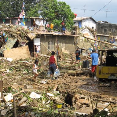 Flooding from Typhoon Ondoy (Ketsana), Philippines 2009. Photo: AusAID